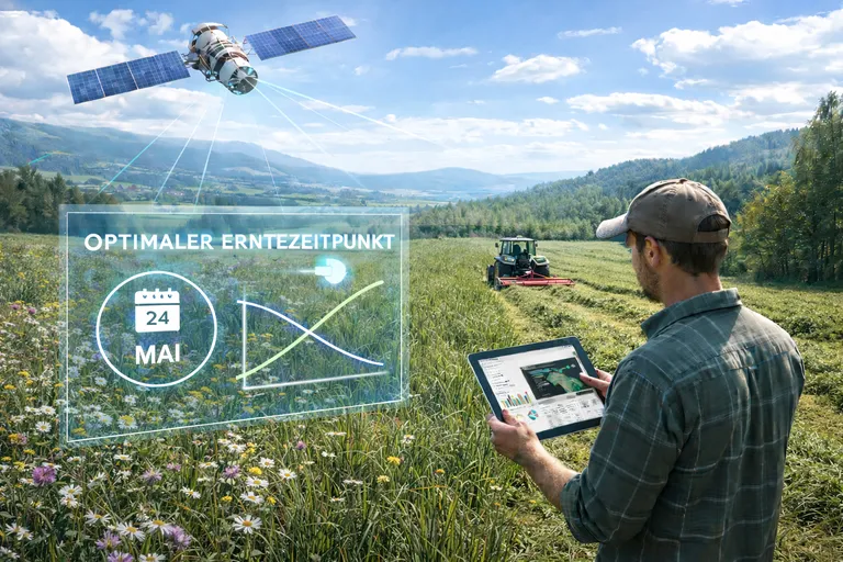 Optimaler Erntezeitpunkt im Grünlandmanagement